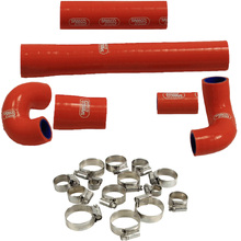 Samco KTM 250/300EXC TPI 18-19 OEM Orange Radiator Hose and Clip Kit Combo