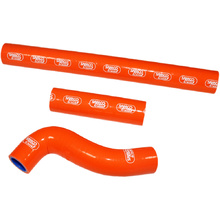 Samco KTM 250/300EXC TPI 18-19 Thermostat Bypass Orange Radiator Hose Kit