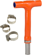 Samco KTM EXC/EXCF 17-19 SX/SXF 16-18 Orange Frame T-Piece and Clip Kit Combo