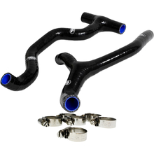 Samco Triumph TF 250-X 24-25 Black Radiator Hose And Clip Kit Combo
