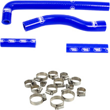 Samco Yamaha YZ/WR250F 01-06 Blue Radiator Hose and Clip Kit Combo