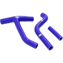 Samco Yamaha YZ250F 10-13 'Y' Piece Race Design Blue Radiator Hose Kit