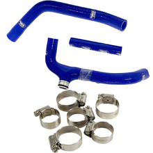 Samco Yamaha YZ450F 23-27 Blue Radiator Hose and Clip Kit
