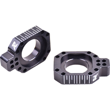 Ride Engineering Triumph TF 250/450 24-27 Black Billet Reversible Axle Blocks