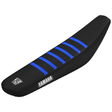 Throttle Syndicate Yamaha YZ250F 24-27 YZ450F 23-27 Black/Black/Blue Ribs Complete Seat