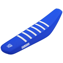 Throttle Syndicate Yamaha YZ250F 24-27 YZ450F 23-27 White/Blue/Blue Seat Cover