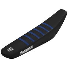 Throttle Syndicate Husqvarna TC85 25-27 Blue/Black/Black Seat Cover