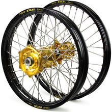Gold Aluminum Wheel Rim Set For Yamaha YZ125 1981-1983 – 21" Front & 18" Rear