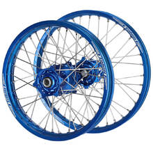 Talon Honda CRF250/450R 02-13 21"/19" Blue/Blue Wheel Set