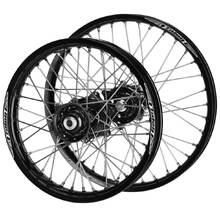 Talon Kawasaki KX250F 21-26 KX450F 19-26 21"/19" Black Wheel Set