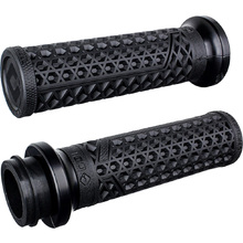 ODI x Vans Harley Davidson 08+ Black TBW V-Twin Road Lock On Grips