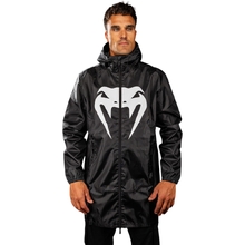 Venum MX Basics Black/White Long Rain Jacket