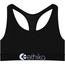 Ethika Modal Midnight Black Womens Sports Bra