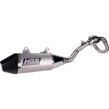 HGS KTM/Husqvarna 350 SXF/FC 23-27 Stainless Carbon Full Exhaust System