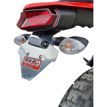 B&B Offroad Yamaha XTZ690 Tenere 700 19-25 Silver Number Plate Holder w/ LED Light