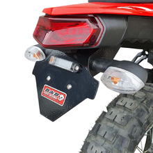 B&B Offroad Yamaha XTZ690 Tenere 700 19-25 Matte Black Number Plate Holder w/ LED Light