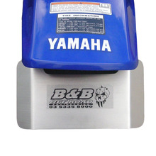 B&B Offroad Yamaha TTR250 Silver Number Plate Holder