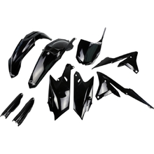 UFO Yamaha YZF250 14-18 YZF450 14-17 Black Plastics Kit