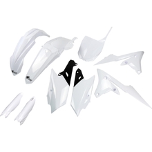 UFO Yamaha YZ250F 14-18 / YZ450F 14-17 White Plastics Kit
