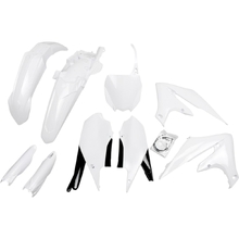 UFO Yamaha YZ250-450F 18-23 White Plastics Kit