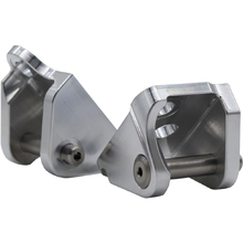MSC Yamaha YZ450F 23-27 YZ250F 24-27 -7mm Down -5mm Back Lowered Footpeg Mounts