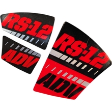 Yoshimura RS-12 ADV Badge End Cap Decal Kit