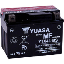 Yuasa MT YTX4L-BS Motorcycle Battery