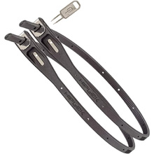 Hiplok Z LOK 40cm Black Reusable Cable Tie Pack