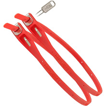 Hiplok Z LOK 40cm Red Reusable Cable Tie Pack