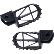 Zeta Yamaha TTR125/230 05-25 Black Wide Footpegs
