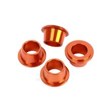 Zeta KTM 125-450SX/SXF Orange Rubber Killers