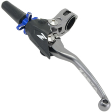 Zeta FP Adjustable 4 Finger Titanium/Blue Clutch Perch