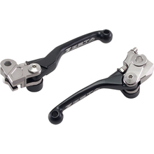 Zeta Honda CR/CRF Black FP Pivot Lever Set