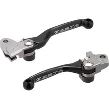 Zeta Honda CRF450R/RX 21-26 Black Pivot Lever Set