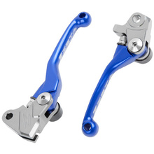 Zeta FP YZ250/450FX Blue 3 Finger Pivot Lever Set