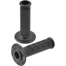 Zeta Black MX Half Waffle Open End Grips