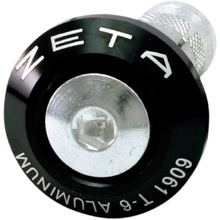 ZETA 29mm Black Bar End Plugs