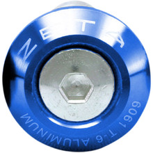 ZETA 29mm Blue Bar End Plugs