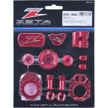 Zeta Honda CRF250R/RX 18-26 Red Billet Bling Kit