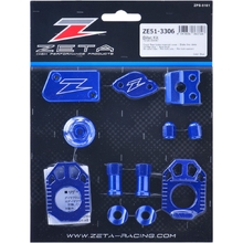 Zeta Yamaha YZ125/YZ250 09-26 Blue Billet Bling Kit