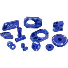 Zeta Yamaha YZ250FX 15-23 YZ450FX 16-23 Blue Billet Bling Kit