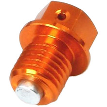 Zeta KTM 125-530 SX/SXF/EXC/EXC-F Orange Magnetic Drain Bolt