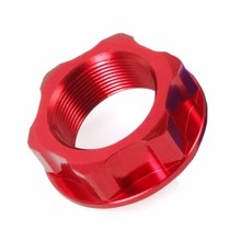 Zeta Honda CR/CRF Red Steering Stem Nut