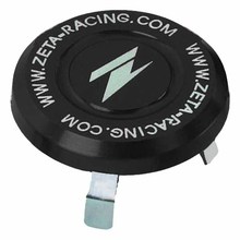 Zeta Universal Black Steering Stem Cap