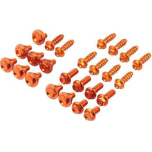 Zeta KTM 16-19 Orange Plastics Bolt Set