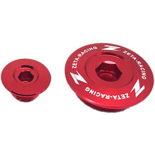 Zeta Honda CRF150-450R CRF1000L Red Engine Plugs