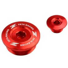 Zeta Honda CRF250R 18-27 Red Engine Plugs