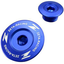 ZETA Yamaha YZ250F 14-25 YZ450F 10-22 Blue Engine Plugs