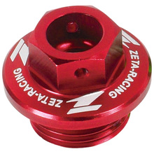 Zeta Suzuki RM/RMZ/RMX Red Oil Filler Plug