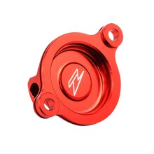 Zeta Honda CRF250R 18-27 Red Oil Filter Cover